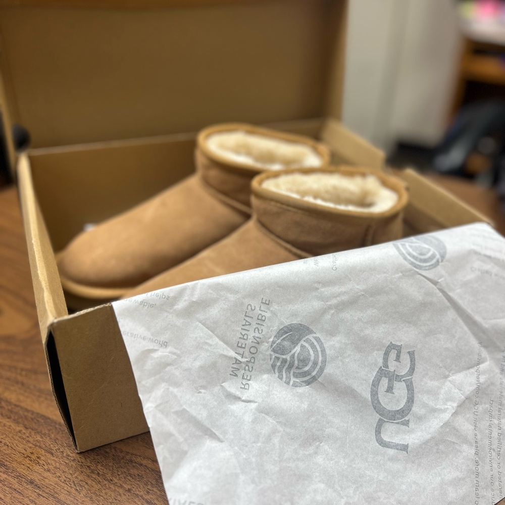 UGG Classic Tan Suede Boots